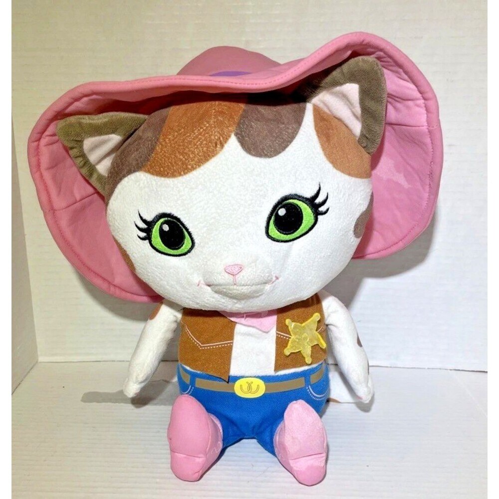 Disney Jr Sheriff Callies Wild West Callie-oke Sing Along 14" Plush Talking